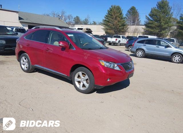 2T2BK1BA0CC148184 2012 Lexus RX photo no. 1
