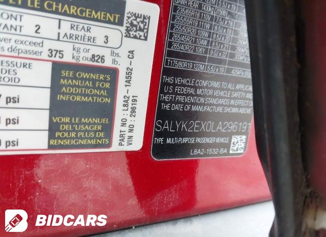 SALYK2EX0LA296191 2020 Land Rover Range Rover photo no. 9