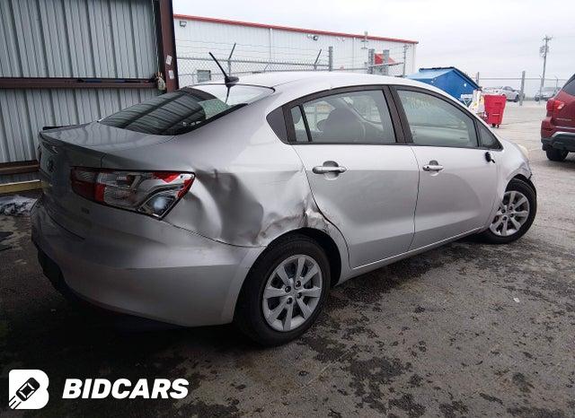 2016 KIA Rio — VIN KNADM4A38G6678537, şəkil 4
