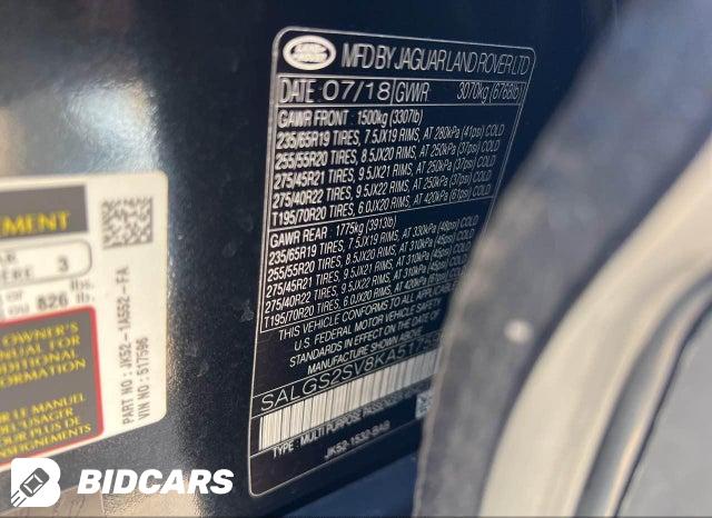SALGS2SV8KA517596 2019 Land Rover Range Rover photo no. 9