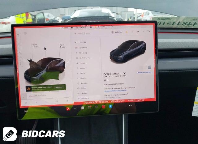 2026 Tesla MODEL Y — VIN 7SAYGDEE2TA666275, şəkil 7