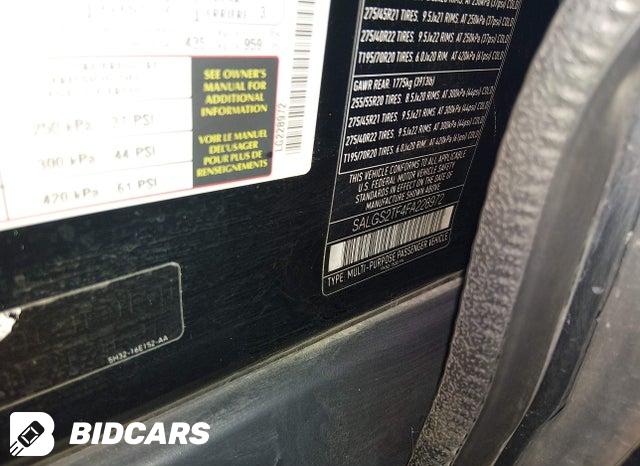 SALGS2TF4FA228972 2015 Land Rover Range Rover photo no. 9