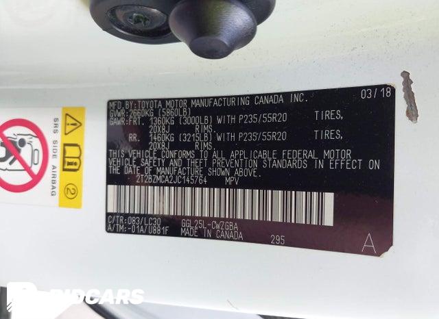 2T2BZMCA2JC145764 2018 Lexus RX photo no. 9