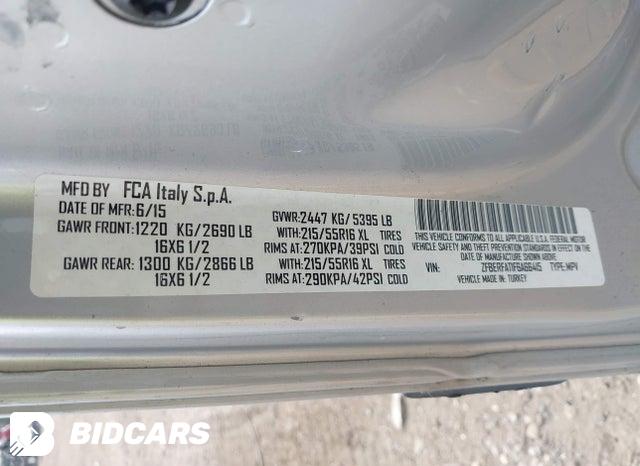 ZFBERFAT1F6A66415 2015 RAM Promaster photo no. 9