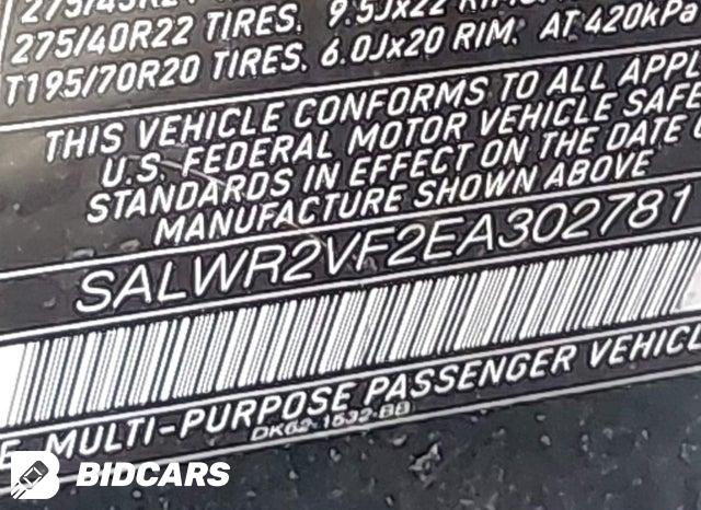 SALWR2VF2EA302781 2014 Land Rover Range Rover photo no. 9