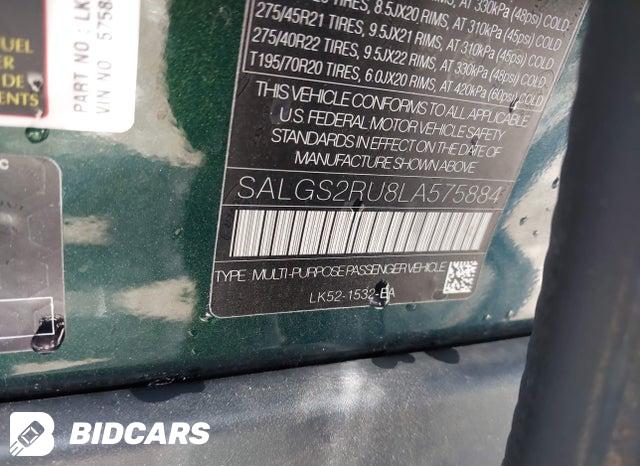 SALGS2RU8LA575884 2020 Land Rover Range Rover photo no. 9
