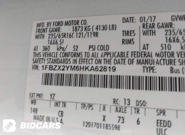 1FBZX2YM6HKA62819 2017 Ford Transit-350 photo no. 9
