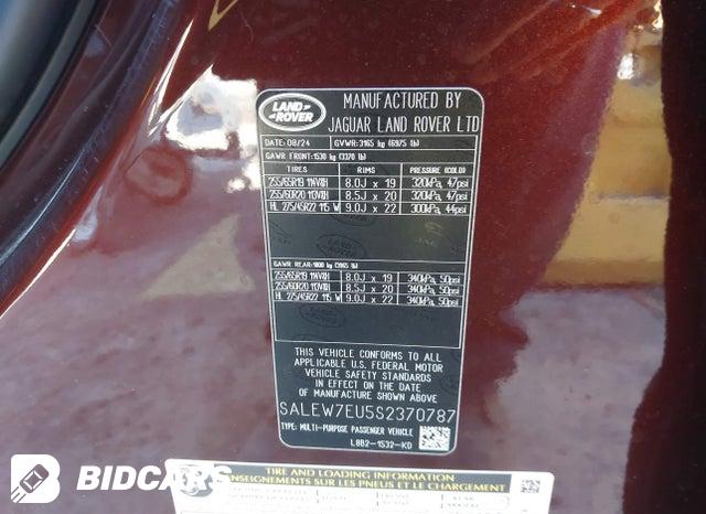 SALEW7EU5S2370787 2025 Land Rover Defender photo no. 9