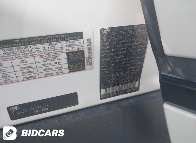 SALGS2FE2HA368606 2017 Land Rover Range Rover photo no. 9