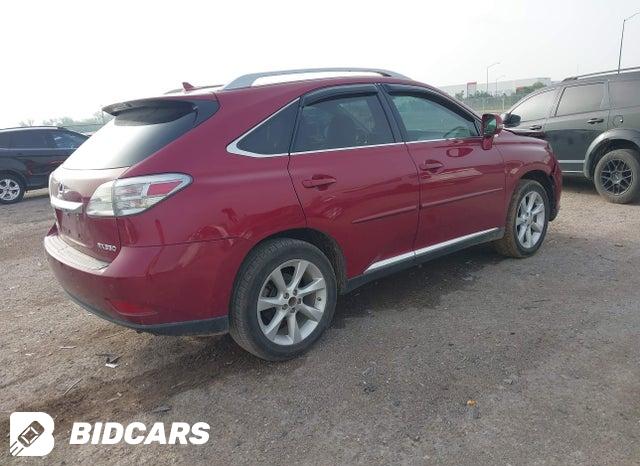 2T2ZK1BA4AC026990 2010 Lexus RX photo no. 4
