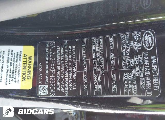 SALZL2FXXPH232043 2023 Land Rover Range Rover photo no. 9