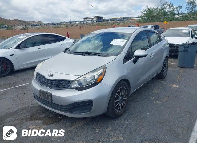 KNADM4A30C6064205 2012 KIA Rio photo no. 2