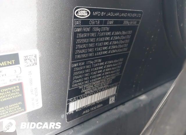 SALWR2RVXKA823826 2019 Land Rover Range Rover photo no. 9