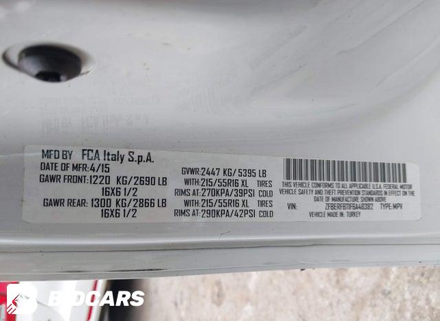 ZFBERFBT1F6A48382 2015 RAM Promaster photo no. 9