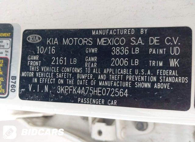 2017 KIA Forte — VIN 3KPFK4A75HE072564, şəkil 9