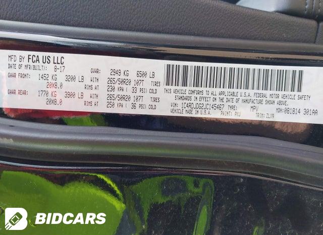 1C4RDJDG2JC145467 2018 Dodge Durango photo no. 9