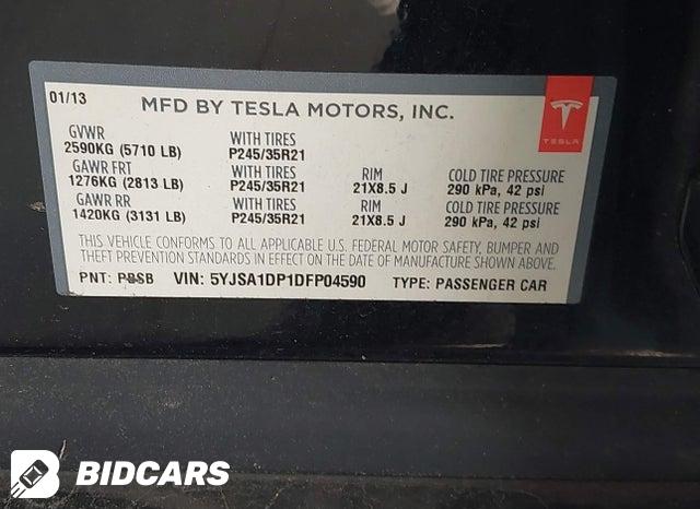 5YJSA1DP1DFP04590 2013 Tesla Model S photo no. 9