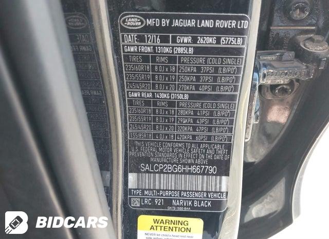 SALCP2BG6HH667790 2017 Land Rover Discovery photo no. 9