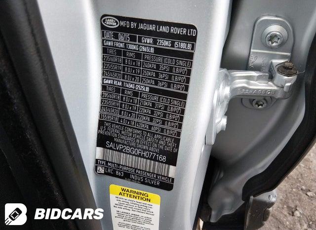 SALVP2BG0FH077168 2015 Land Rover Range Rover photo no. 9