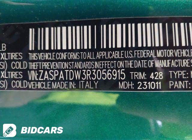 ZASPATDW3R3056915 2024 Alfa Romeo Tonale photo no. 9