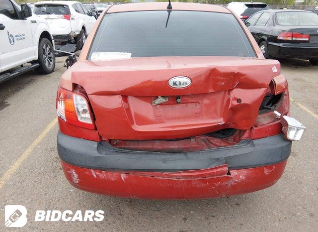 KNADE123376243144 2007 KIA Rio photo no. 6