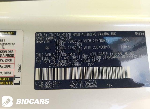 2T2BAMBA5RC036669 2024 Lexus RX photo no. 9