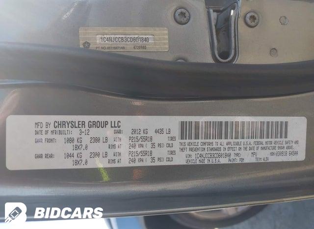 1C4NJCCB3CD601840 2012 Jeep Compass photo no. 9