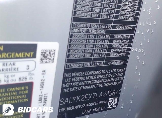 SALYK2EX7LA249871 2020 Land Rover Range Rover photo no. 9