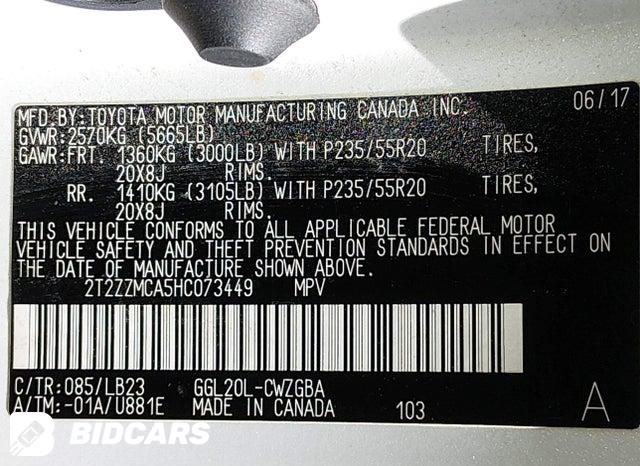 2T2ZZMCA5HC073449 2017 Lexus RX photo no. 9