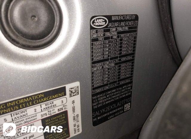 SALYK2EX3LA277103 2020 Land Rover Range Rover photo no. 9