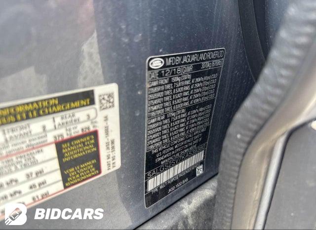SALGS2SV7KA539380 2019 Land Rover Range Rover photo no. 9