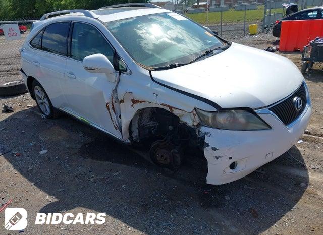 2T2ZK1BA4AC020025 2010 Lexus RX photo no. 1