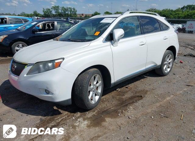 2T2ZK1BA4AC020025 2010 Lexus RX photo no. 2