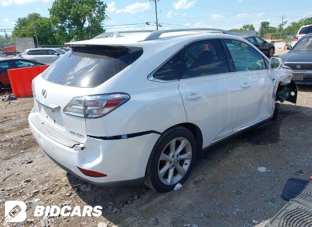 2T2ZK1BA4AC020025 2010 Lexus RX photo no. 4