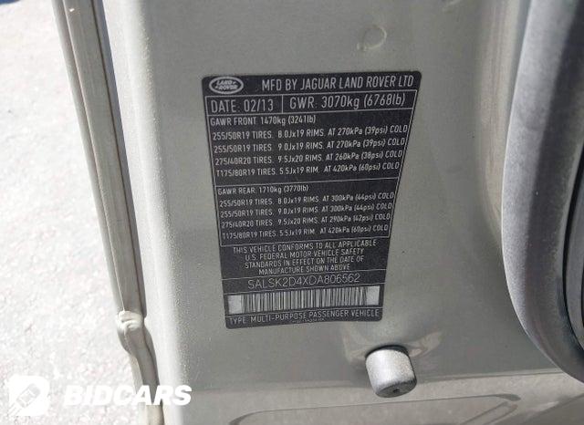 SALSK2D4XDA806562 2013 Land Rover Range Rover photo no. 9