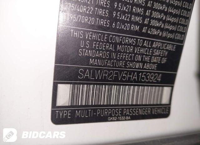 SALWR2FV5HA153924 2017 Land Rover Range Rover photo no. 9