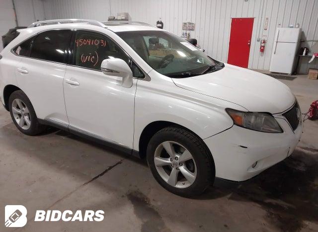 2T2BK1BA5AC074256 2010 Lexus RX photo no. 1