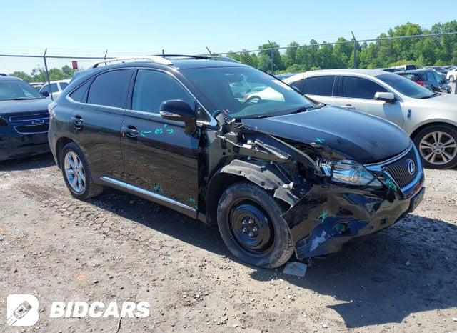2T2ZK1BA1CC065944 2012 Lexus RX photo no. 1