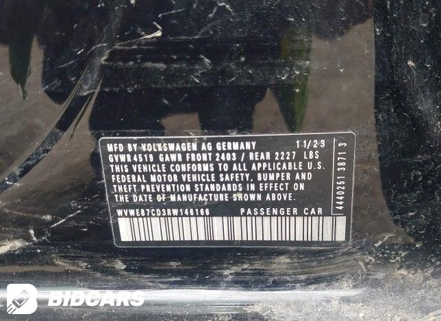 WVWEB7CD3RW146166 2024 Volkswagen Golf R photo no. 9