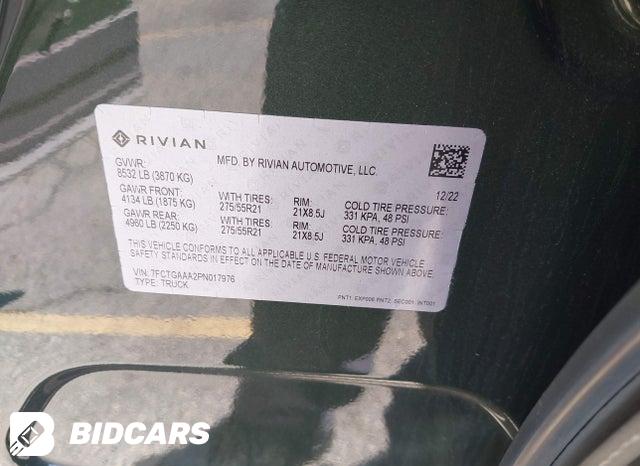 7FCTGAAA2PN017976 2023 Rivian R1T photo no. 9