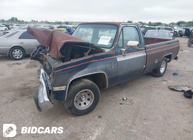 1GCDR14HXHS129151 1987 Chevrolet R10 photo no. 2