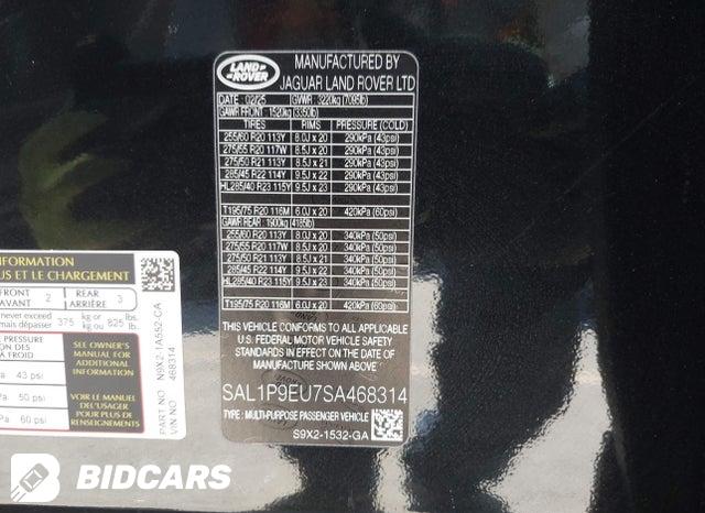 SAL1P9EU7SA468314 2025 Land Rover Range Rover photo no. 9