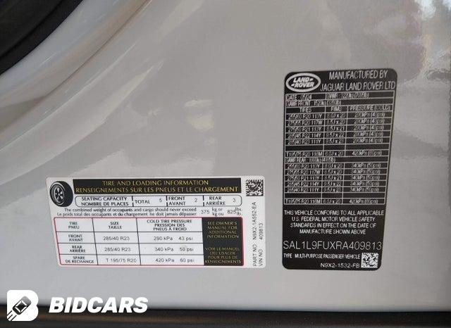 SAL1L9FUXRA409813 2024 Land Rover Range Rover photo no. 9