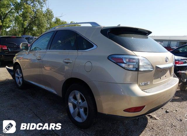 2T2BK1BA2AC008196 2010 Lexus RX photo no. 3