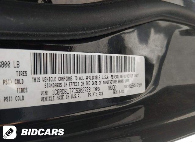 1C6RD6LT7CS302728 2012 RAM 1500 photo no. 9