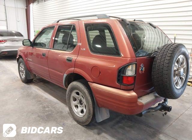 4S2DM58W5Y4341981 2000 Isuzu Rodeo photo no. 3