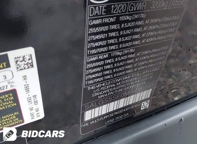 SALGS5SE0MA430148 2021 Land Rover Range Rover photo no. 9