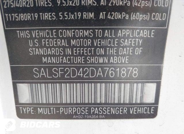 SALSF2D42DA761878 2013 Land Rover Range Rover photo no. 9