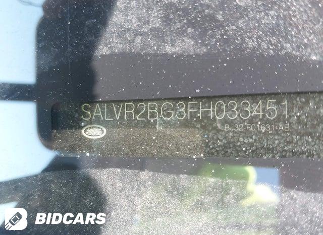 SALVR2BG3FH033451 2015 Land Rover Range Rover photo no. 9