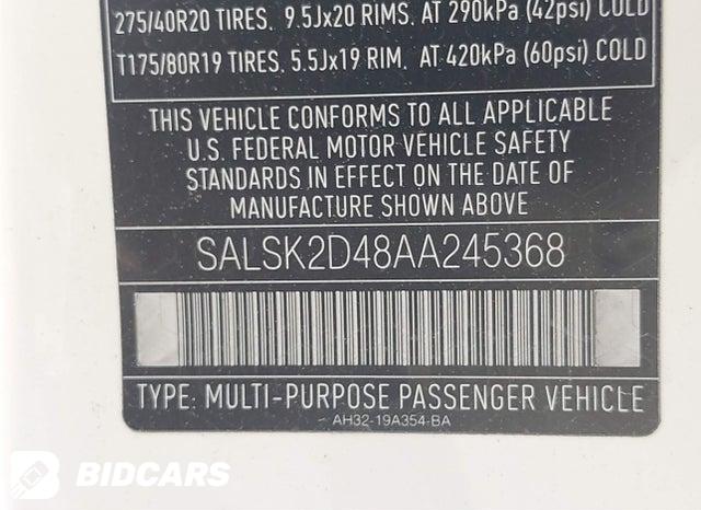 SALSK2D48AA245368 2010 Land Rover Range Rover photo no. 9